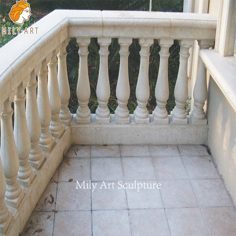 Fine Quality Stair Railing Marble Baluster Design