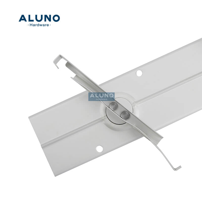 Aluno Easy Assembly Classic Fashion Glossy Hardware Hurricane Shutter Jalousie Window Frame Aluminum Shutter