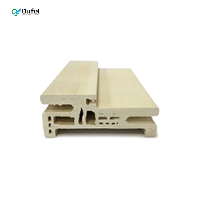 Interior Use Composite Custom WPC Door Frame Profiles/WPC Door Jamb