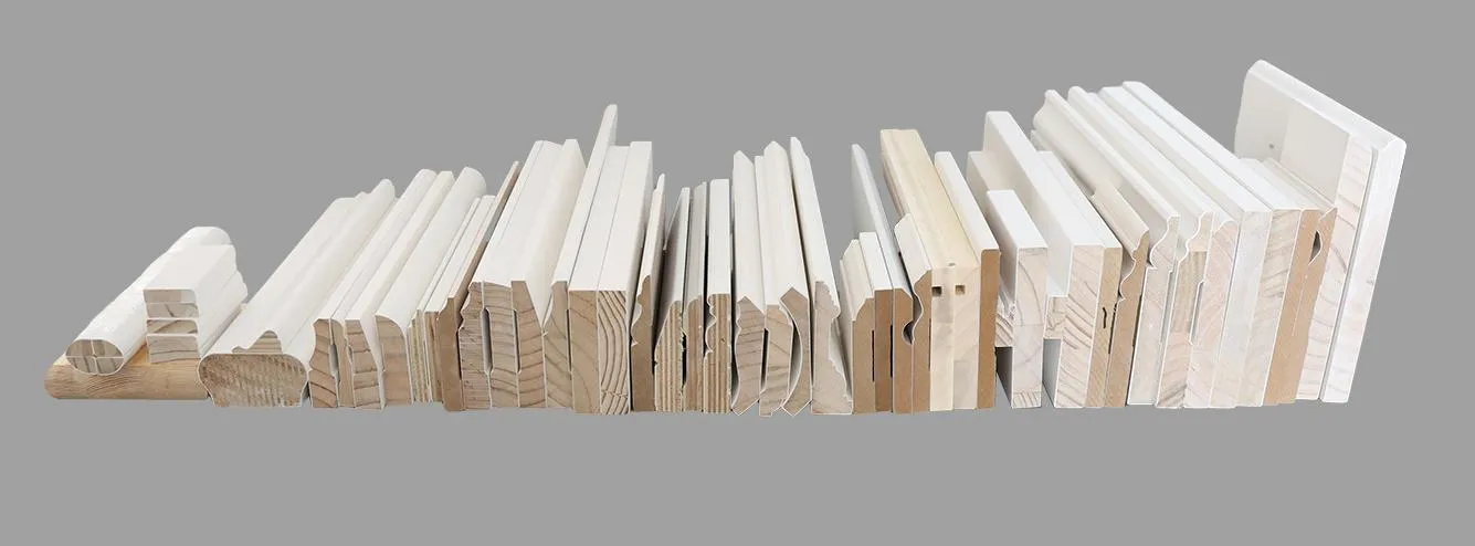 Gesso Primed Wood Moulding