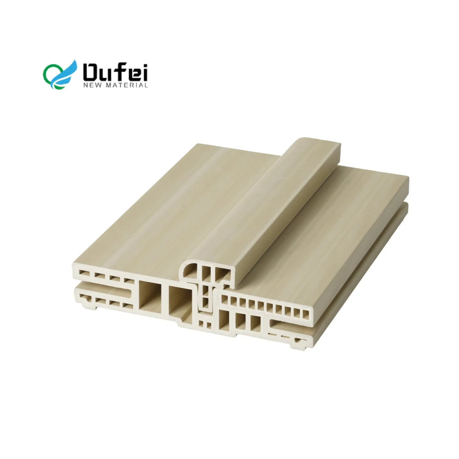 Oufei Manufacturer Waterproof Interior Decorative Raw Finished WPC Door Frame