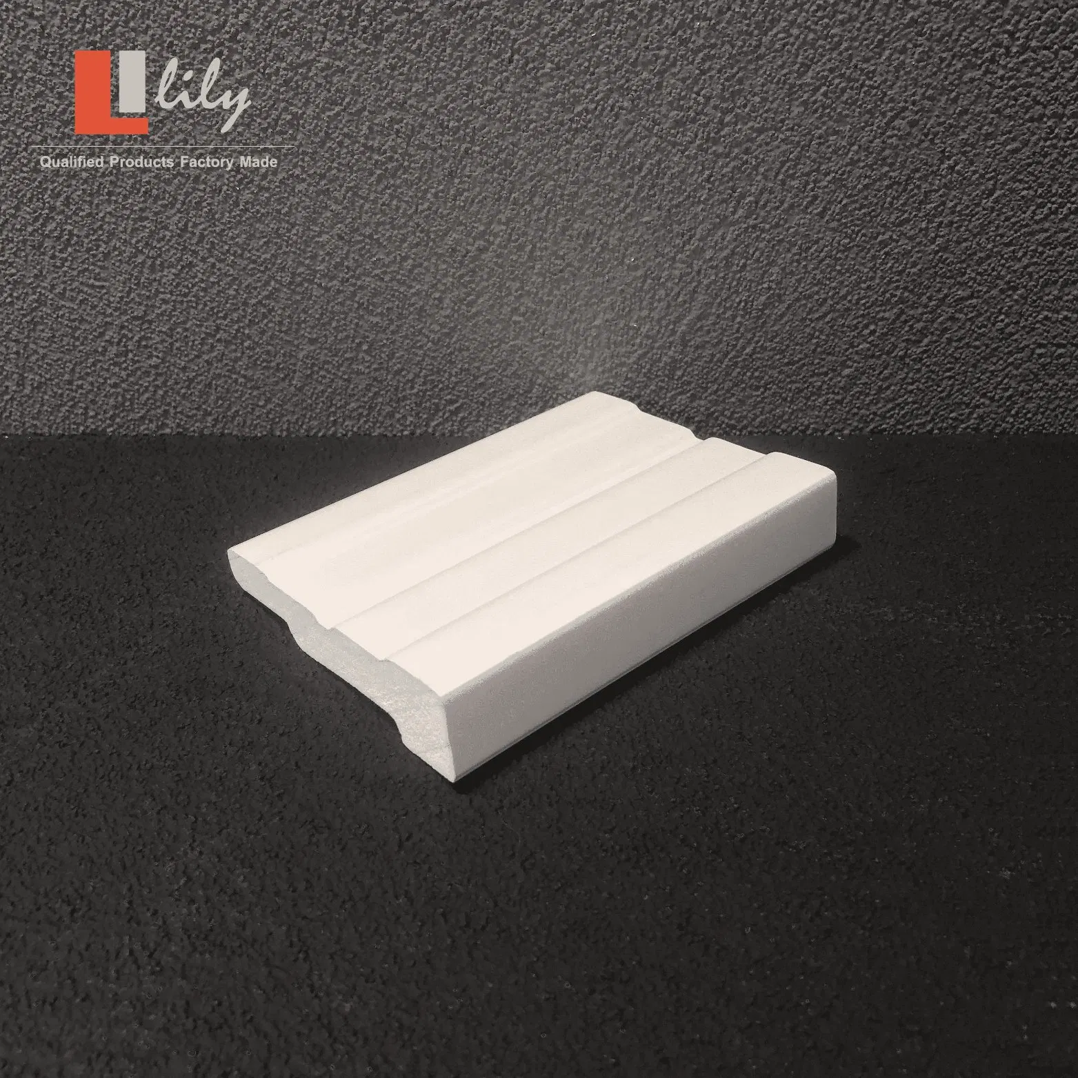 1/16 Inch X 2-1/4 Inch PVC Casing Moulding Door and Window Plastic Vinyl Trim Moulding