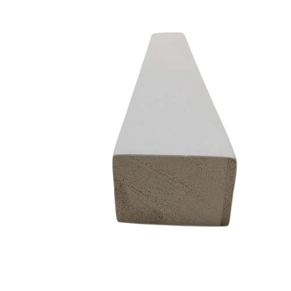 Flat S4s Timber Board Moulding with Color White
