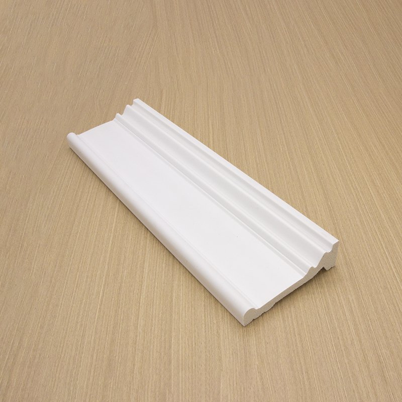 90mm Polystyrene White Decorative Chair-Rails Moulding Trim