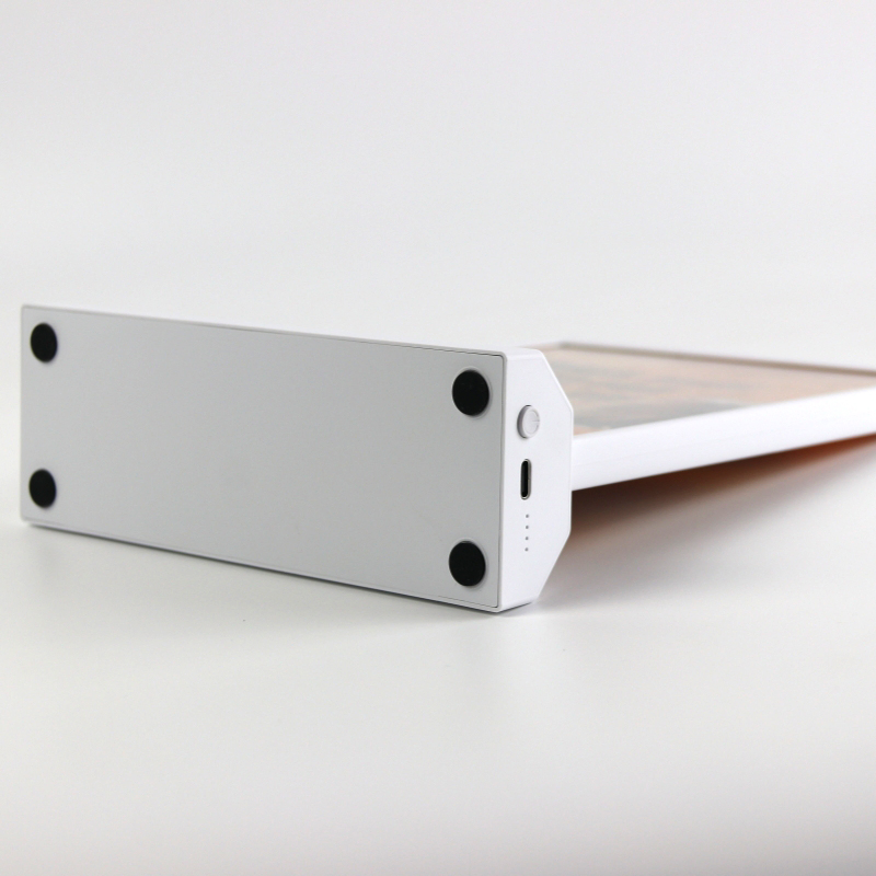 Battery Digital Photo Frame Rechargeable Two Side Display LED Advertising A5 Light Box for Fast Food Shop Menu Board