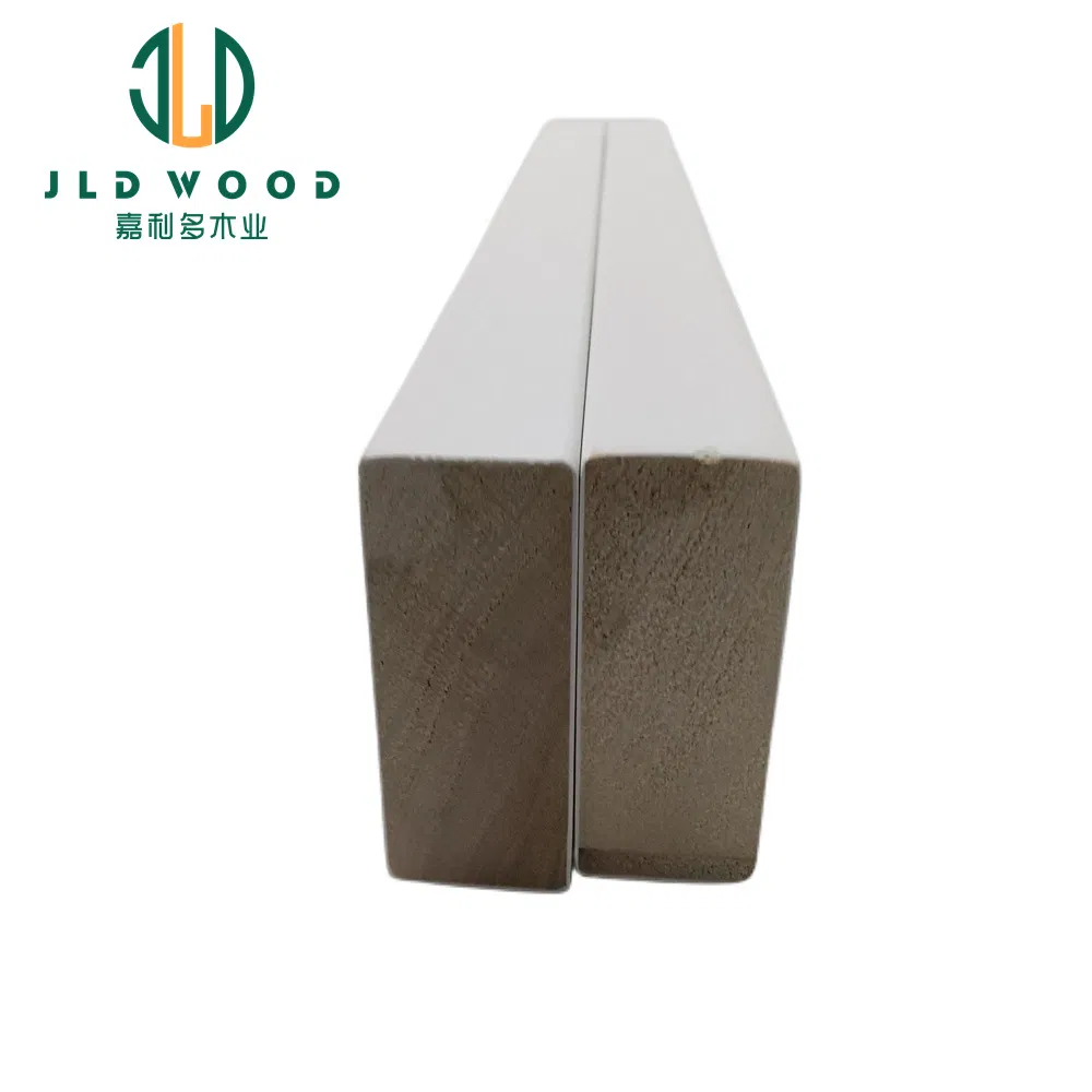 Flat S4s Timber Board Moulding with Color White