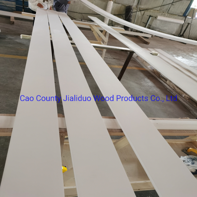 White Gesso Primed Finger Jointed Edge Glued S3s Mouldings Boards