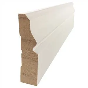 White Primed Base Board