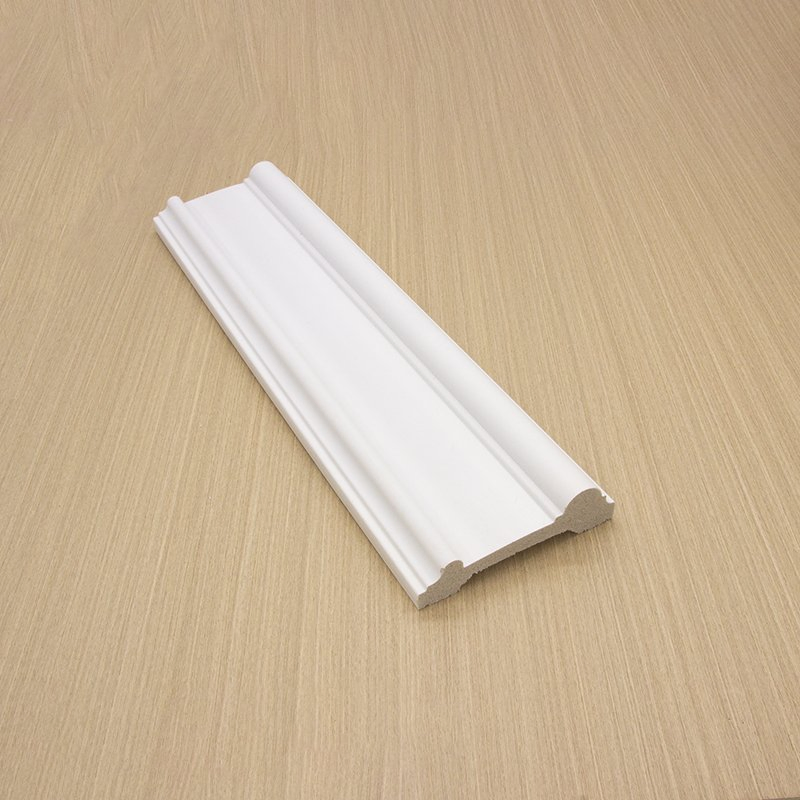 90mm Polystyrene White Decorative Chair-Rails Moulding Trim