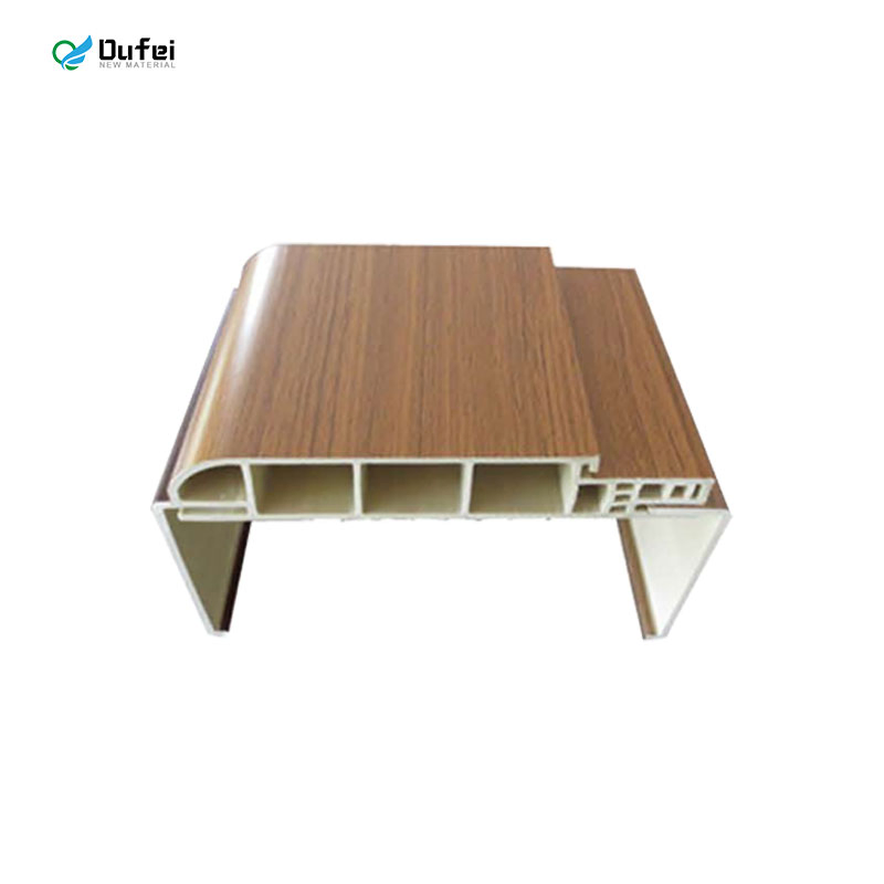 Interior Use Composite Custom WPC Door Frame Profiles/WPC Door Jamb