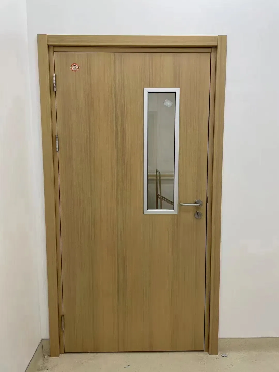 Commercial Hotel Hospital Exterior Fire Door Hollow Metal Door Frame Steel Door Frame