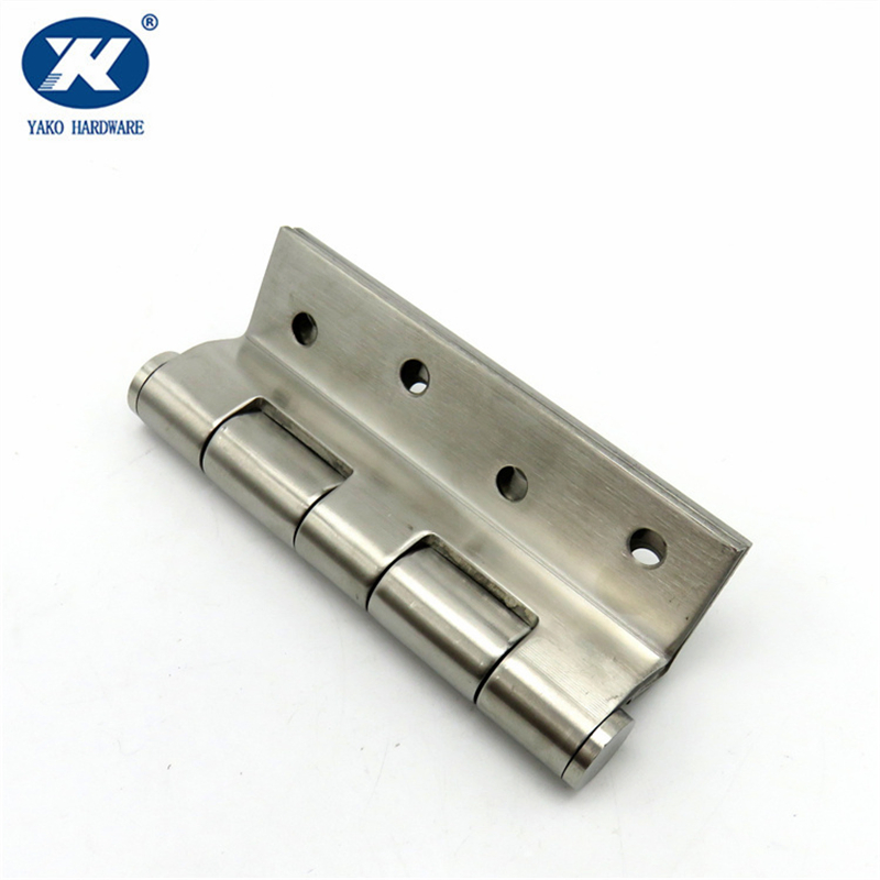 Four Fold Retro Hinge Stainless Steel Customized Bending Shutter Chest Hinge Thickened High Load Door Folding Butt Cranked Hinge