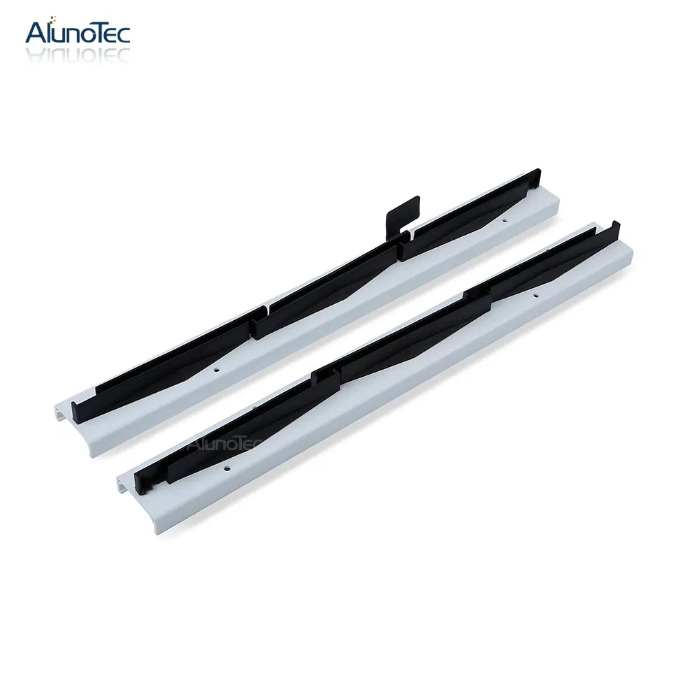 Aluno Heat Dissipation Ventilation Dust Prevention Exterior PVC Plantation Shutters Louver Window Blinds Frame