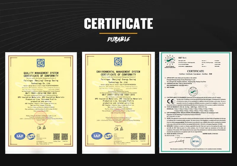 Quality Certificates