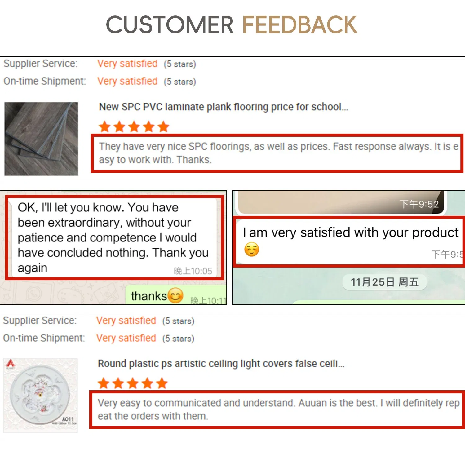 Auuan Factory Price Ceiling Cornice Moulding Corner Frame for Interior House