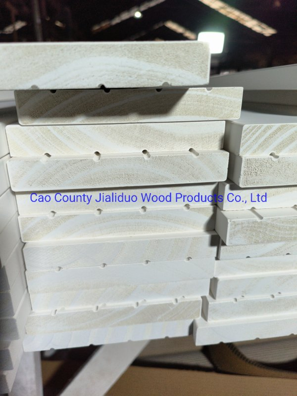 White Primed Solid Wood Door Jamb Flat Jambs White Primed Finger Joiinted Wood Flat Door Jamb MDF Mouldings Would Mouldings