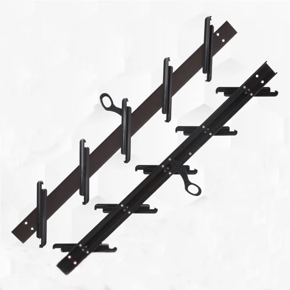 High Quality Security Aluminum Shutter Frame Factory Price Black Frame Adjustable