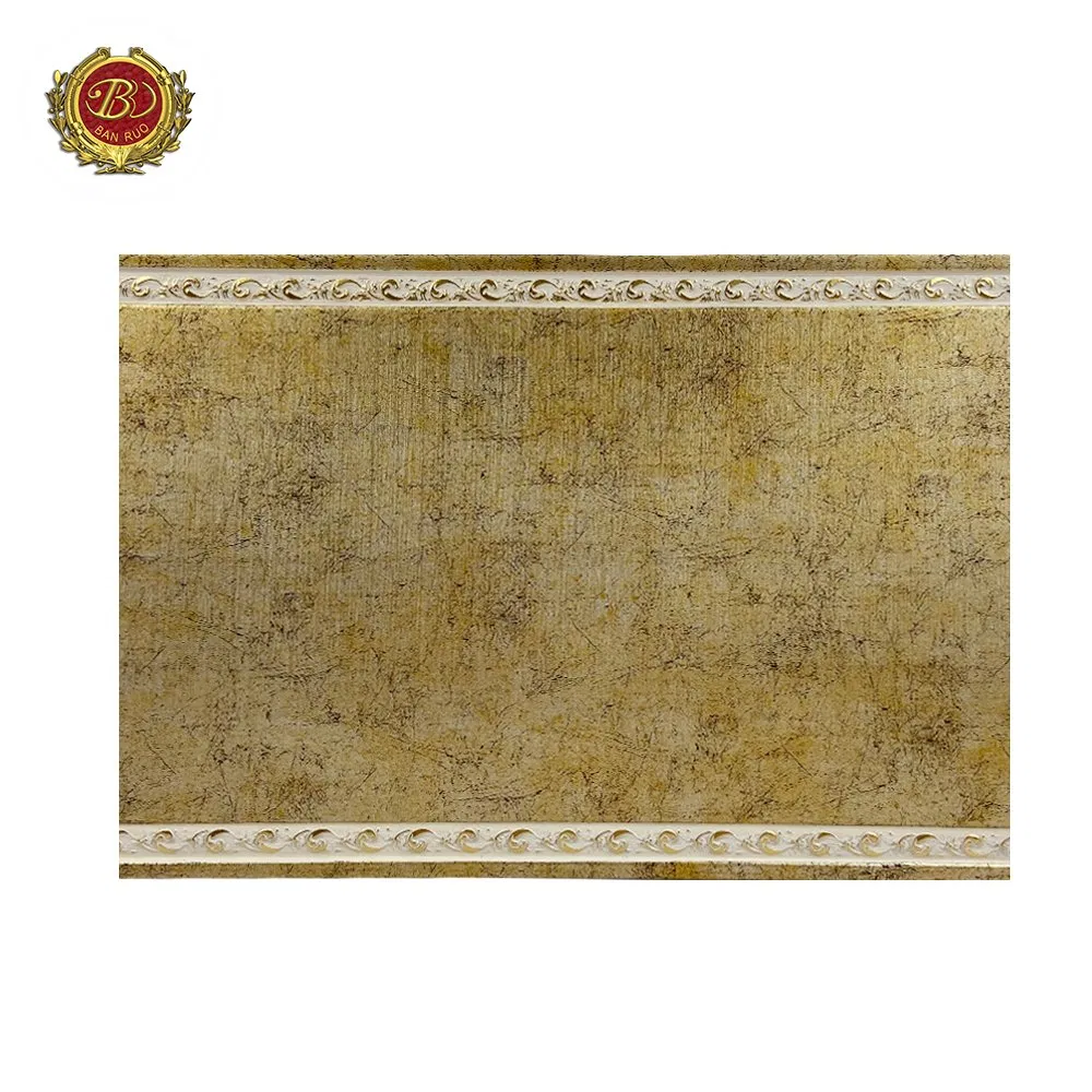 European Luxury Decorative Polystyrene Flat Chair Rail Picture Frame Moulding