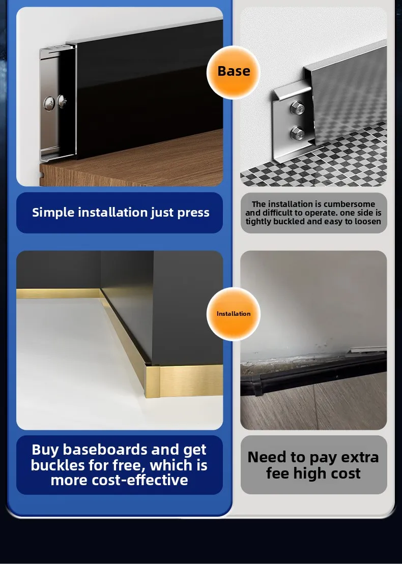 Stainless Steel Baseboard 6