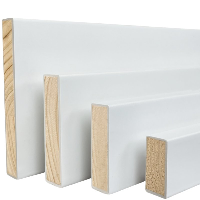 Rubber Wood/Paulownia/Pine/Poplar Solid Wood Finger Jointed Wood Mouldings