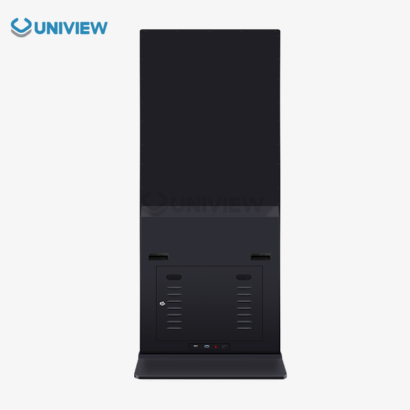 Uniview LCD 55inch Customizable Floor Standing Touch Screen Advertising Software Driver Board Version Advertising Display 2K or 4K Display