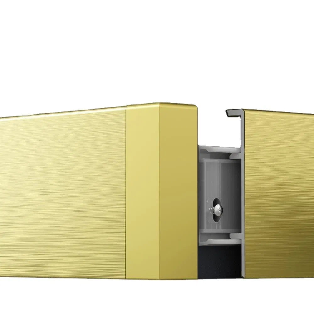 Senmry Flooring Accessories Stainless Steel Skirting Board LED Base Board Profiles