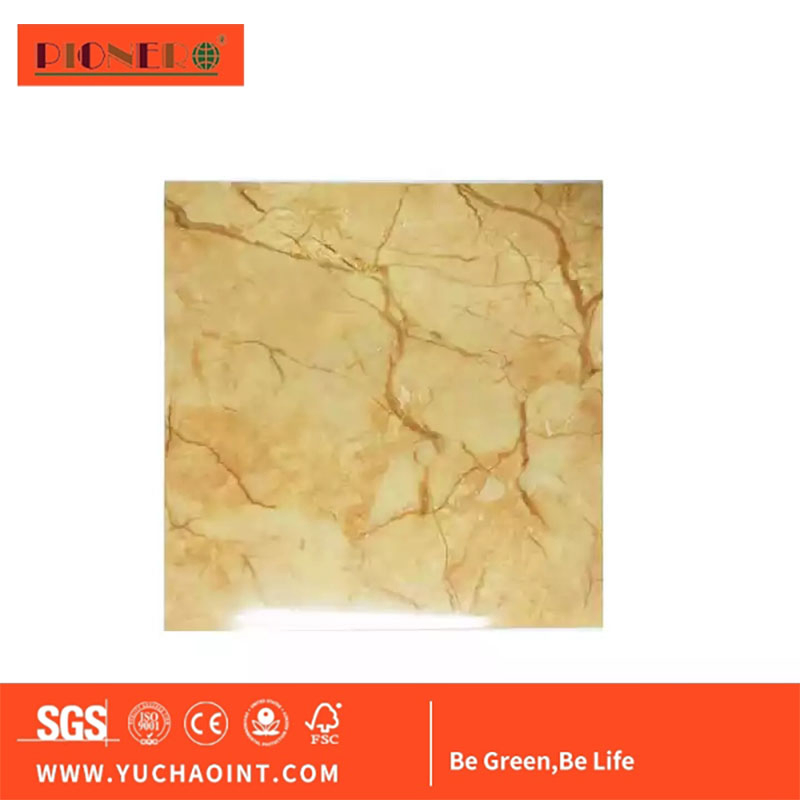 PVC Ceiling Board PVC Skirting Board for Supermarket Waterproof UV Interior Wall Decorative UV Marble Sheet PVC Marble Sheet