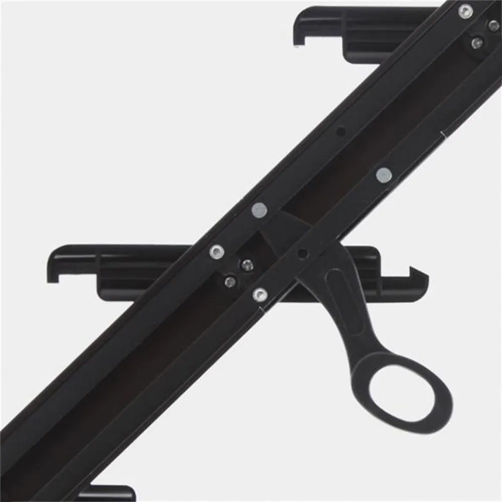 High Quality Security Aluminum Shutter Frame Factory Price Black Frame Adjustable