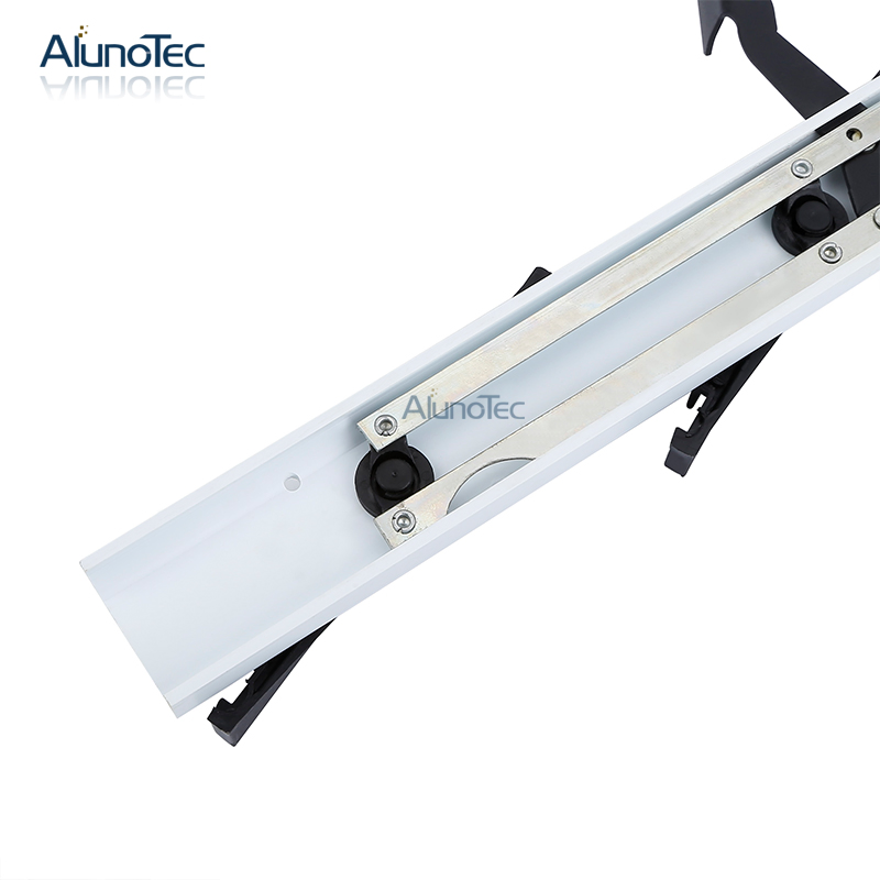 Aluno Heat Dissipation Ventilation Dust Prevention Exterior PVC Plantation Shutters Louver Window Blinds Frame