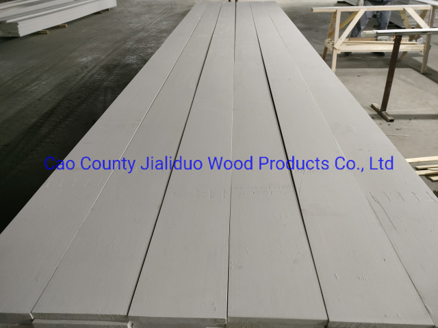 Baseboard and Trim Board Mouldings with Gesso Primed Finish