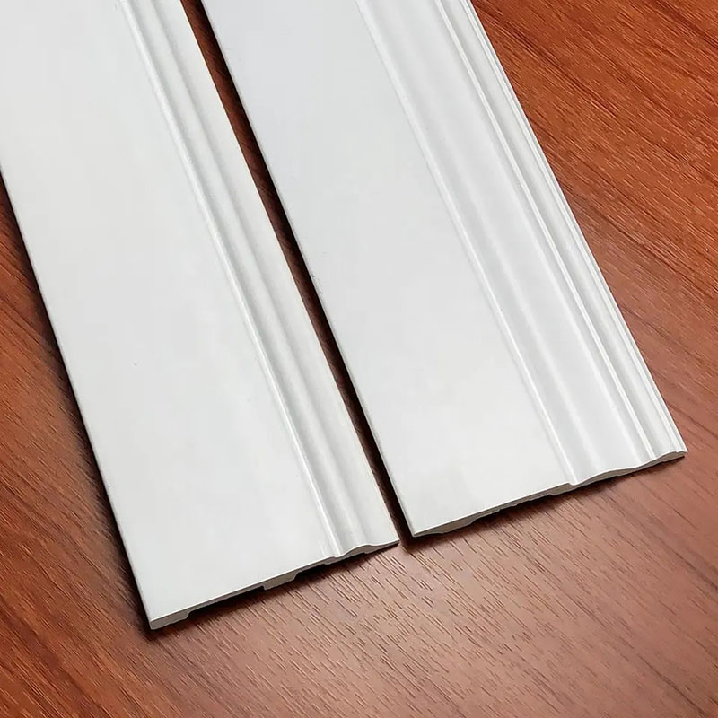 Easy Install Polystyrene Anti-Moth Waterproof Flooring Accessories PS Skirting Board for Interior Decoration PS Skirting