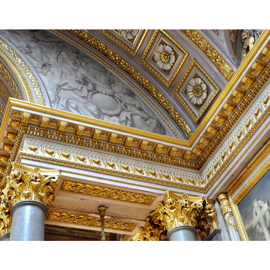 Banruo Arrivals PS Cornice Custom Design Pop Design Gypsum Cornice Crown Moulding