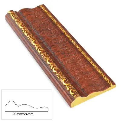 Middle Eastern Style Wholesale Popular PS Interior PS Decorative Crown Polyurethane Decor Cornice Moulding