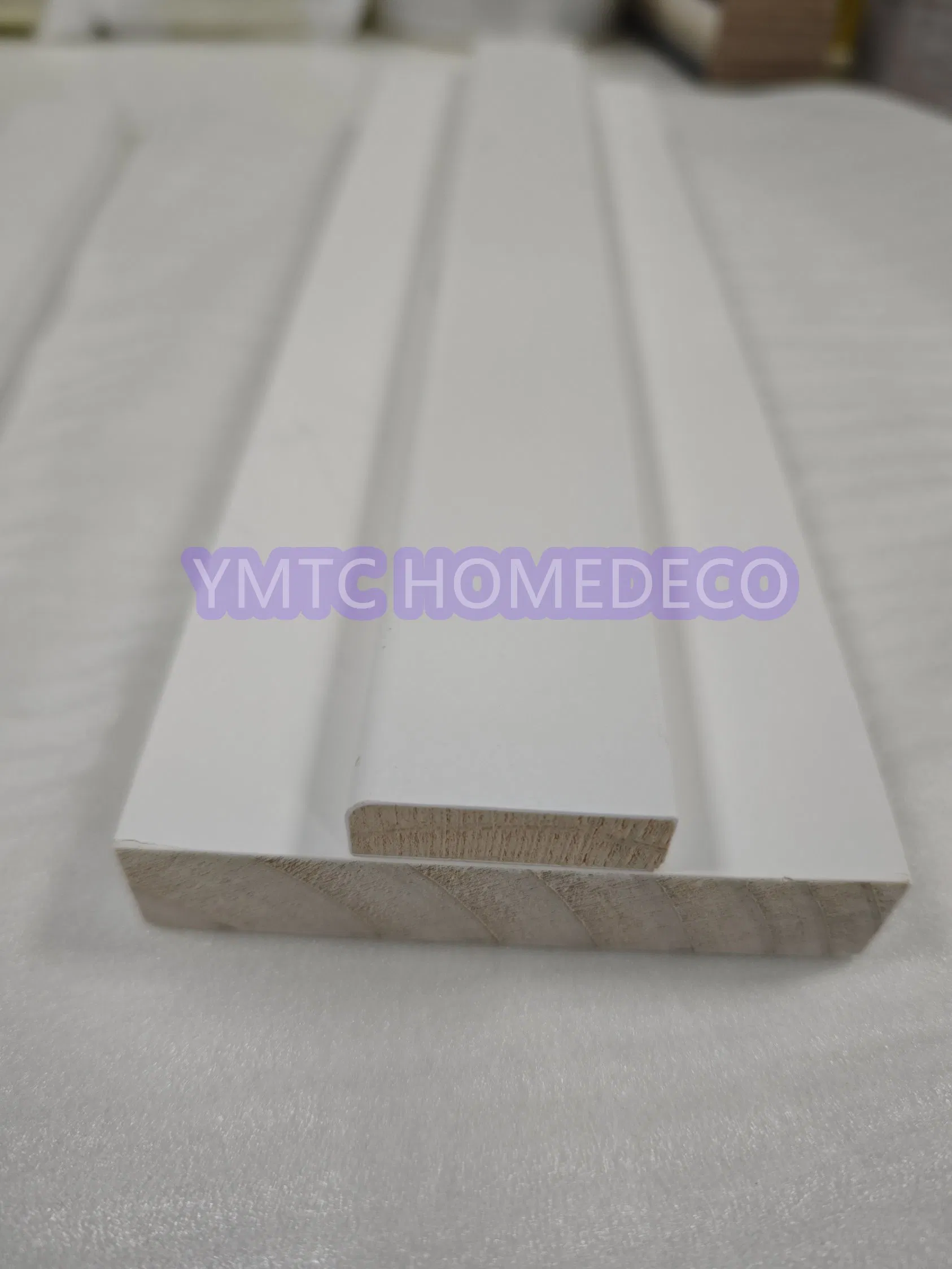 Gesso Primed Radiata Pine Door Jamb Decoration Moulding Soild Wood Moulding