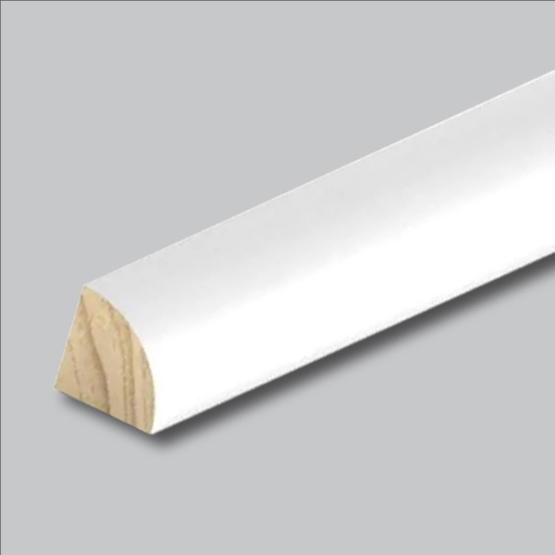Pine White Primed Wood Base Shoe Moulding High Quality Wood Mouldings