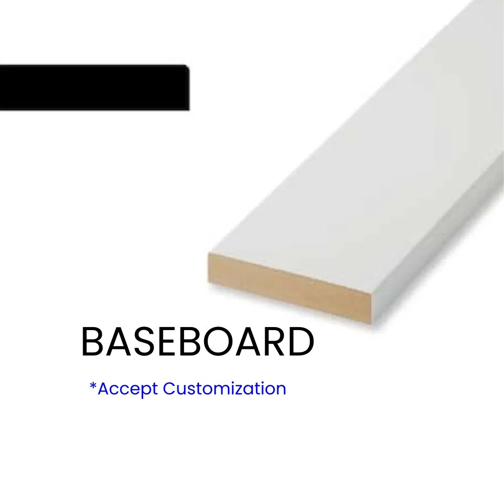 Primed Fj Pine Colonial Base Moulding