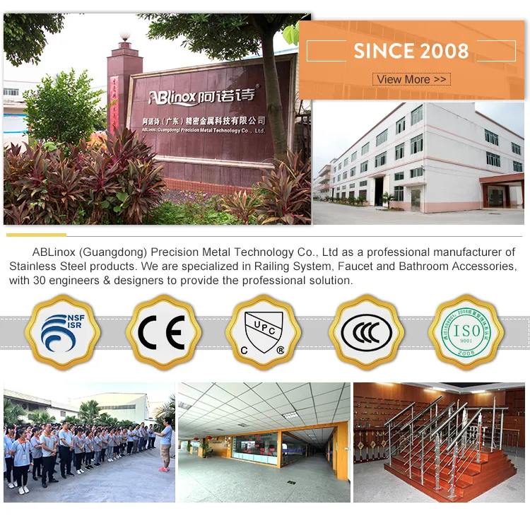 Stair Railing Stainless Steel Balustrade