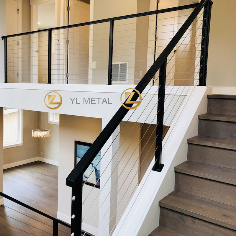 Y L Modern Style Deck Staircase Balustrades Stair Balcony Handrails Stainless Balustrade