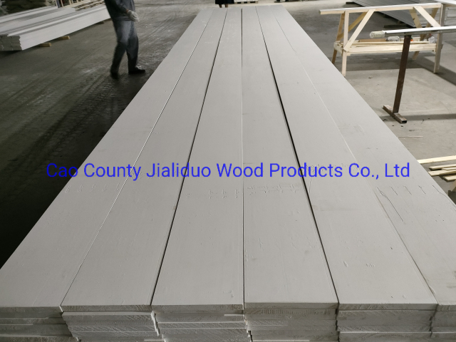 Baseboard and Trim Board Mouldings with Gesso Primed Finish