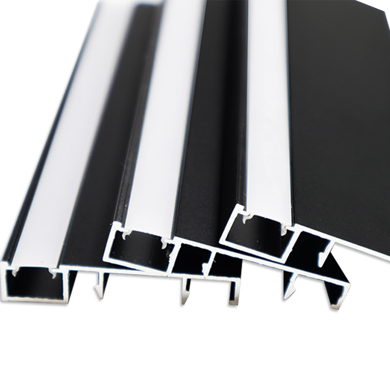 Luxury Contemporary Aluminum Anodized Skirting Corner LED Profile Skirting Board