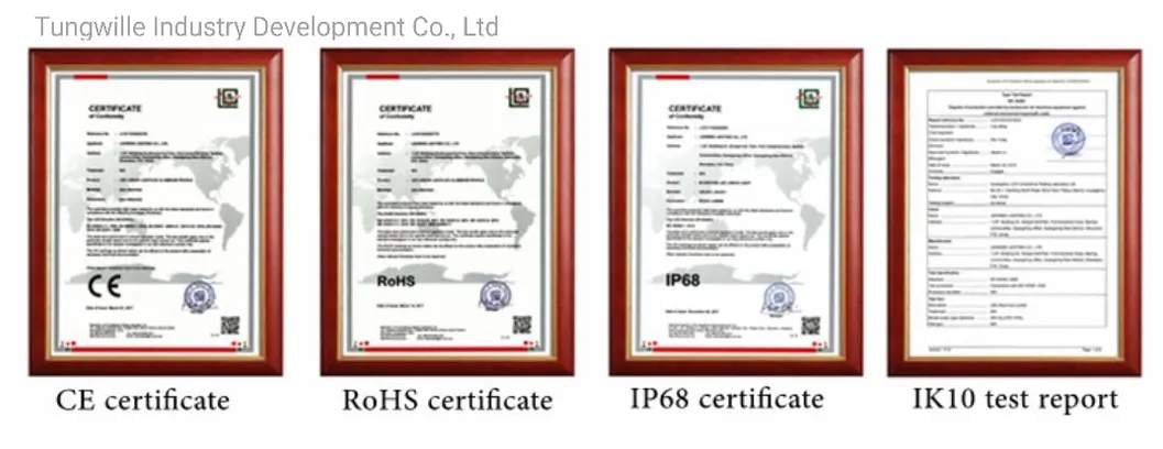Product Certificates