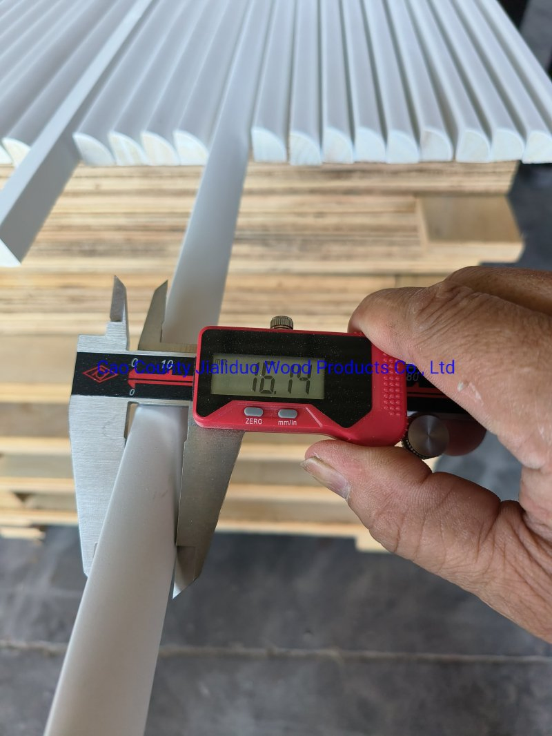 Rubber Wood/Paulownia/Pine/Poplar Solid Wood Finger Jointed Wood Mouldings