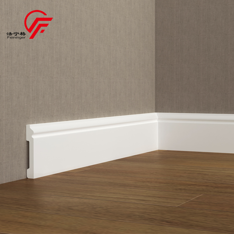 PS Polystyrene Skirting Molding Quick Easy Install White Wall Protectors Decorative Moulding