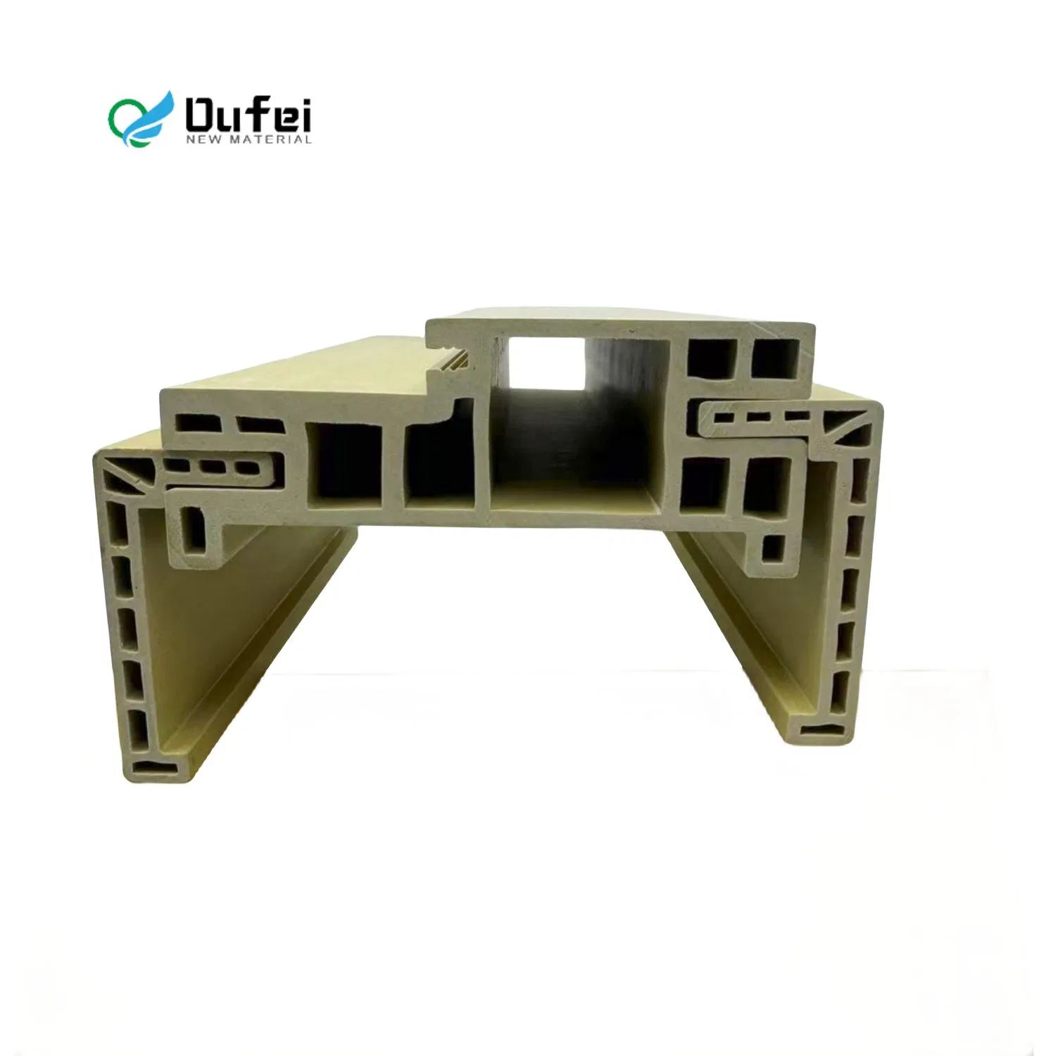 Oufei Manufacturer Waterproof Interior Decorative Raw Finished WPC Door Frame