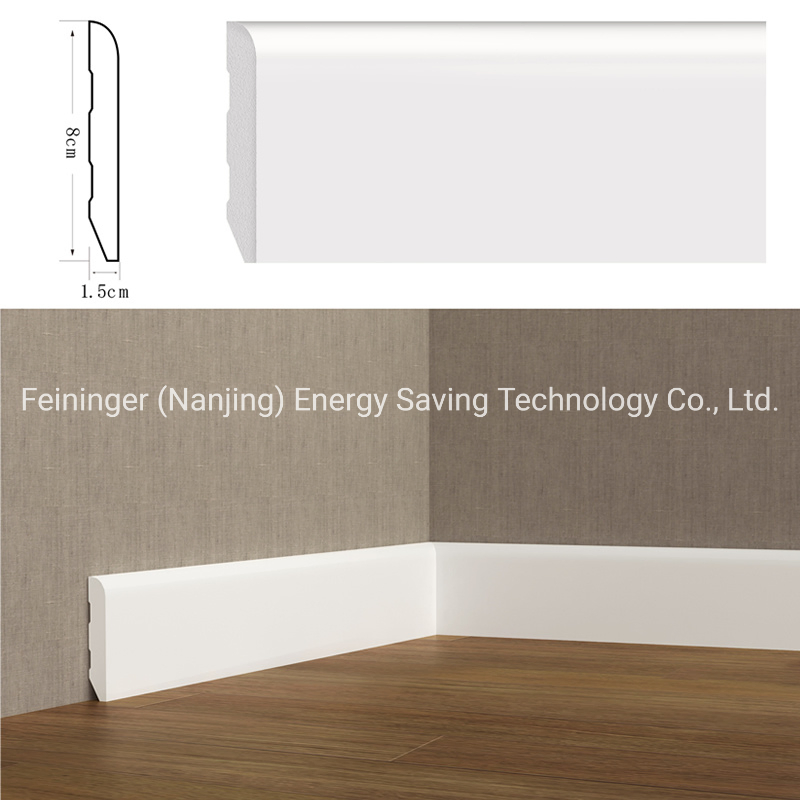 Hot Sale Durable PS Waterproof Baseboard PS Skirting Board for Home Decoration