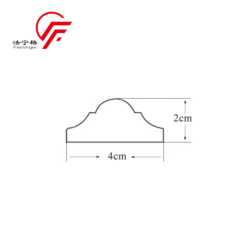 Factory Wholesale Waterproof PS Plastic Chair Rail Mouldings for Home Interior Decoration