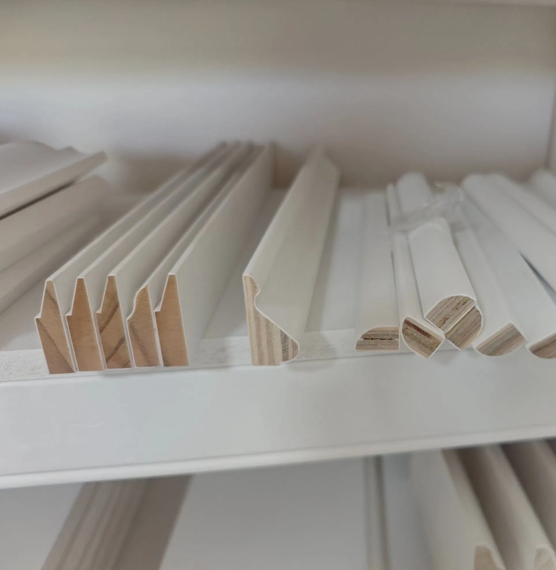 Wood Door Jamb Custom Wood Door Stop Moulding White Hardwood Casing Door and Window Corner Block Moulding