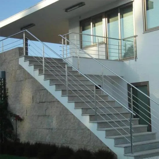 Satin Tube Railing