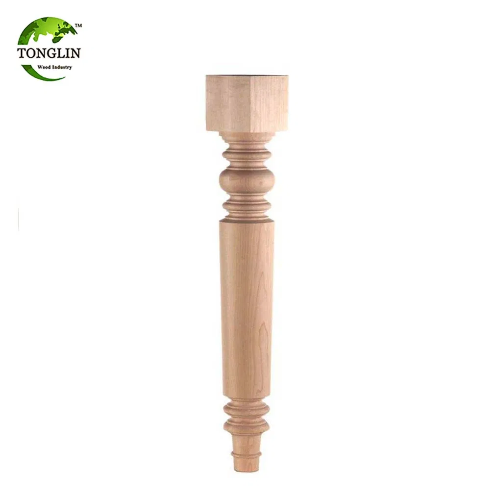 Solid Wood Stair Balustrade with Nice Quality, Wood Stair Post