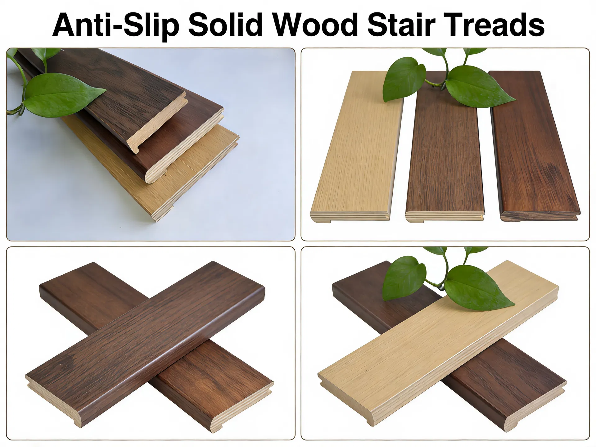 Solid Wood Stair Treads Banner
